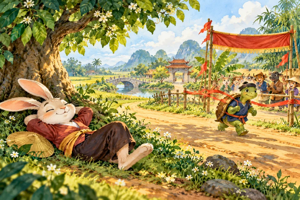 Ảnh bìa Rùa và Thỏ