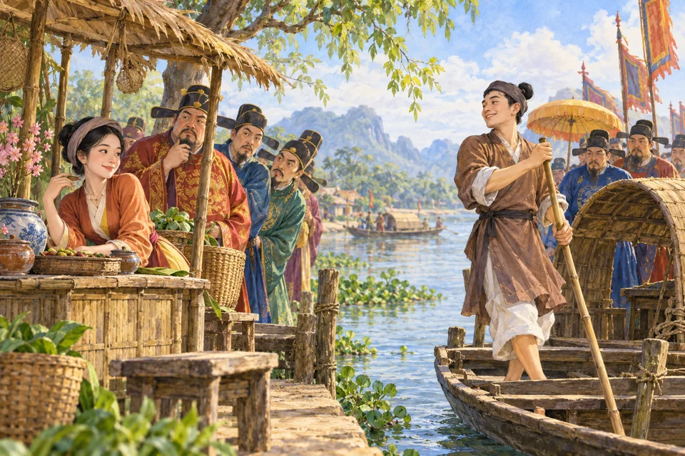 Ảnh bìa Tài ứng đối của Đoàn Thị Điểm và Trạng Quỳnh
