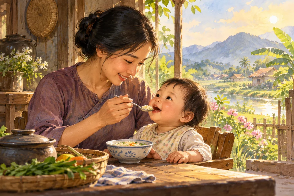Ảnh bìa Mẹ và cuộc hành trình của bạn