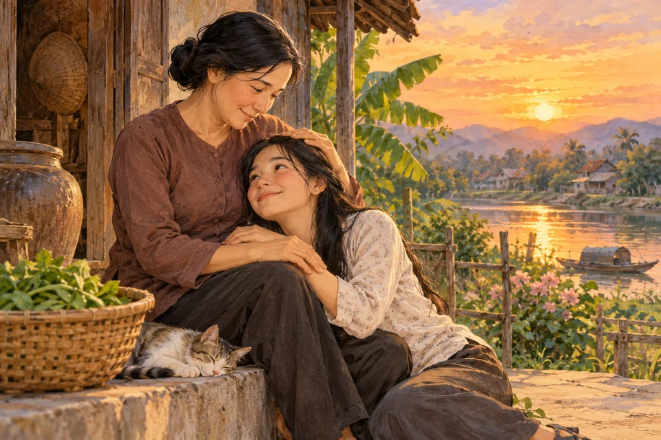 Ảnh bìa Con yêu mẹ – Người mẹ nuôi