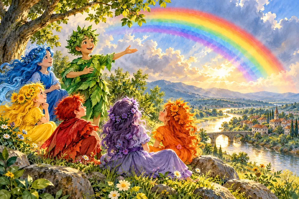Ảnh bìa Story’s Rainbow: Sắc màu của tình bạn