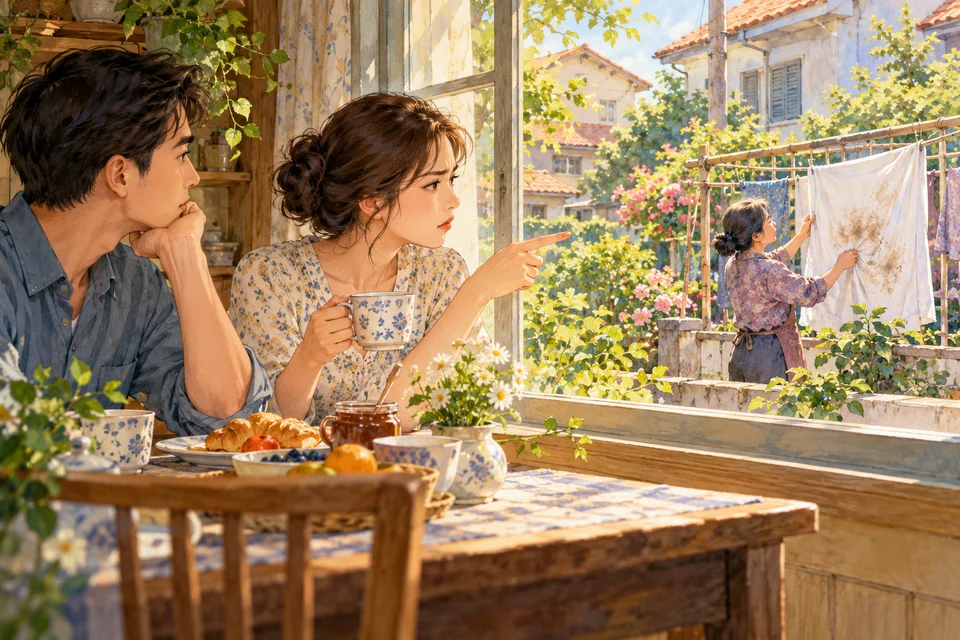 Ảnh bìa Nhìn qua khung cửa sổ