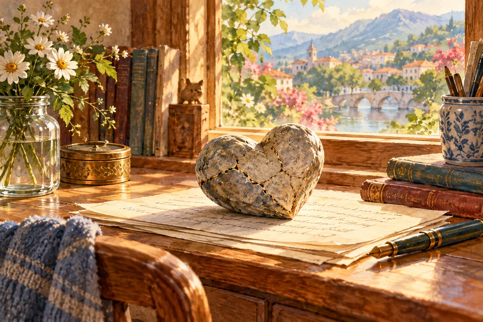 Ảnh bìa Bí mật viên đá hình trái tim