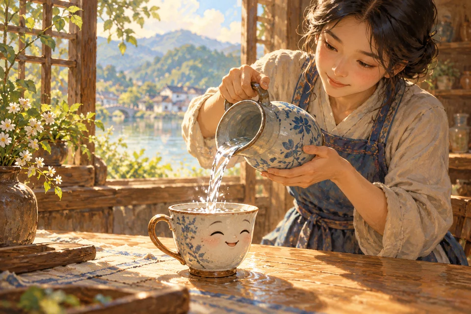 Ảnh bìa Ly và nước